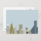 漫画のデトロイト ポストカード (正面/裏面)