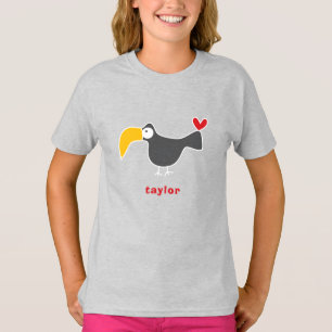 漫画のトゥーカンキッドかわいいカスタムおもしろいギフトTシャツ Tシャツ