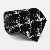 漫画のトカゲのスケルトン ネクタイ (ロール)