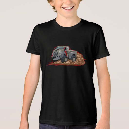 漫画のトラック トライブレンドTシャツ (正面)