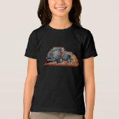 漫画のトラック トライブレンドTシャツ (正面)