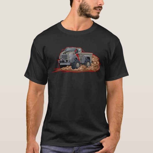 漫画のトラック Tシャツ (正面)