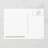 漫画のドラゴンを持つ辰年 シーズンポストカード (裏面)