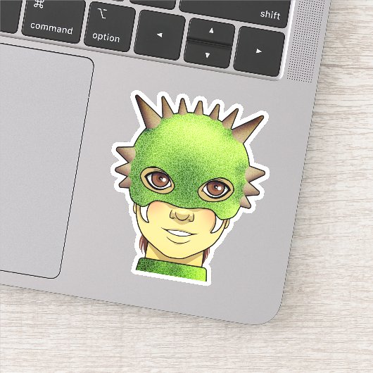 漫画のドラゴンガール シール (詳細)