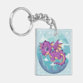 漫画のドラゴンキーチェーン キーホルダー (正面左)