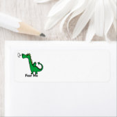 漫画のドラゴン私を恐れる ラベル (インサイチュ)