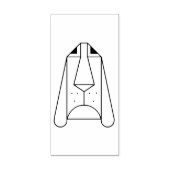 漫画のドローピーブラッドハウンドウッドアートスタンプ ラバースタンプ (インプリント)