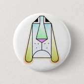 漫画のドローピーブラッドハウンドボタン 缶バッジ (正面)