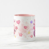 漫画のハグ&ブモンスターズ漫画 マグカップ (中央)