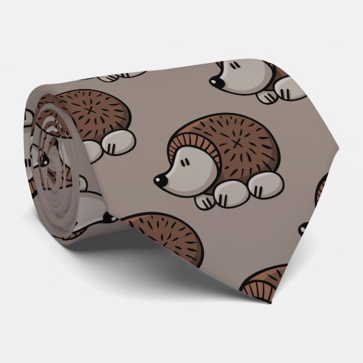 漫画のハリネズミ ネクタイ (ロール)