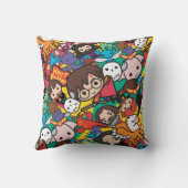 漫画のハリー・ポッターシリーズのキャラクターのトスパターン クッション (裏面)