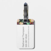 漫画のハリー・ポッターシリーズの死の食べる人のトスパターン ラゲッジタグ (裏面縦)