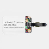 漫画のハリー・ポッターシリーズの死の食べる人のトスパターン ラゲッジタグ (裏面横)