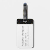 漫画のハリー・ポッターシリーズQuidditchのシーカー ラゲッジタグ (裏面縦)