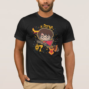漫画のハリー・ポッターシリーズQuidditchのシーカー Tシャツ