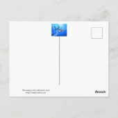 漫画のハンマーヘッドシャーク ポストカード (裏面)