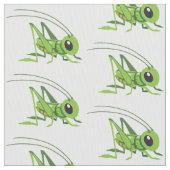 漫画のバッタ ファブリック (クローズアップ)