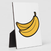漫画のバナナのペア フォトプラーク (側面)