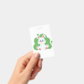 漫画のバニーのスプラッシュ バッジ (Handheld)