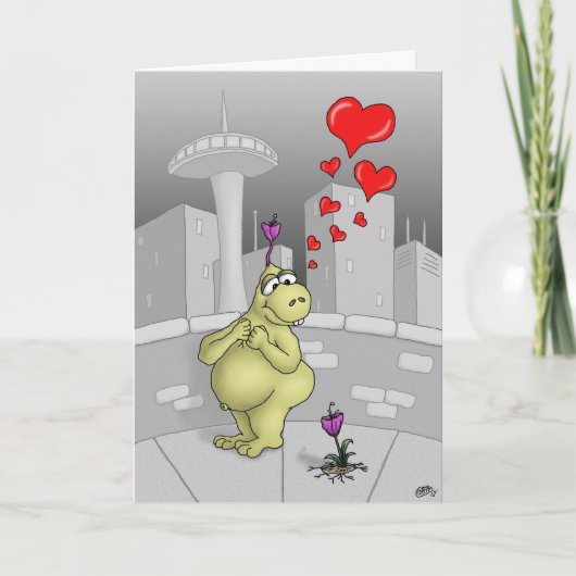 漫画のバレンタインカード真の愛2 シーズンカード (正面)