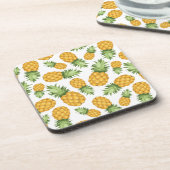 漫画のパイナップルパターン コースター (左側)