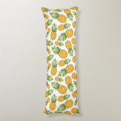 漫画のパイナップルパターン ボディピロー (裏面 (縦))