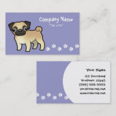 漫画のパグ 名刺 (正面/裏面)