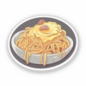 漫画のパスタ シール (正面)