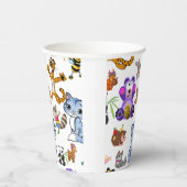 漫画のパターン 紙コップ (右)