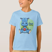漫画のヒッポ |お子様 Tシャツ (正面)