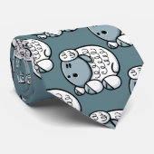 漫画のヒツジ ネクタイ (ロール)