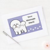 漫画のビコンフリーズ 長方形シール (封筒)