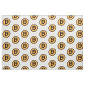 漫画のビットコインのシンボル ファブリック (ファットクウォーター)