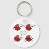 漫画のビヤードボール キーホルダー (正面)