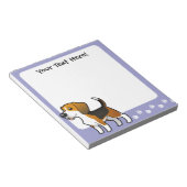 漫画のビーグル ノートパッド (アングル)