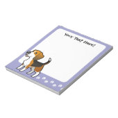 漫画のビーグル ノートパッド (回転)