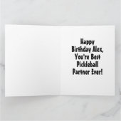 漫画のピクルスとコショウ喫煙ホットピックボール カード (内部)