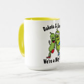 漫画のピクルペアPickleballチームビッグディルマグ マグカップ (正面左)