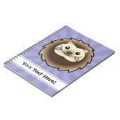 漫画のピグミーのハリネズミ ノートブック (左側)