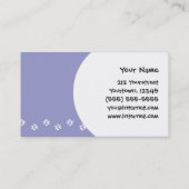 漫画のピグミーのハリネズミ 名刺 (裏面)