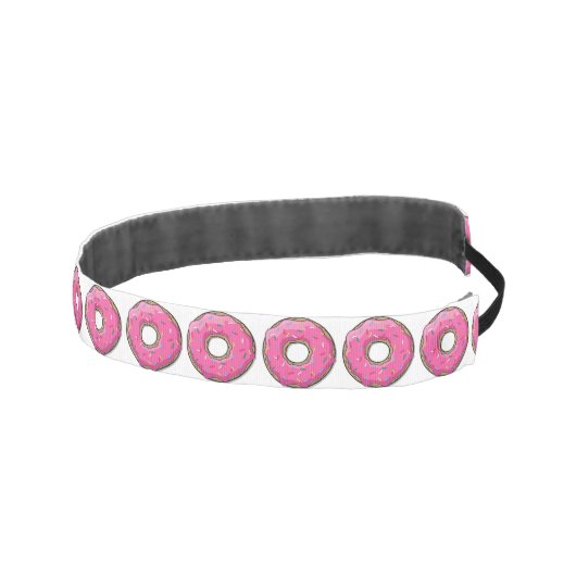 漫画のピンクドーナツはとの振りかけます アスレチックヘッドバンド (右)