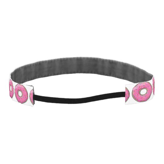 漫画のピンクドーナツはとの振りかけます アスレチックヘッドバンド (裏面)