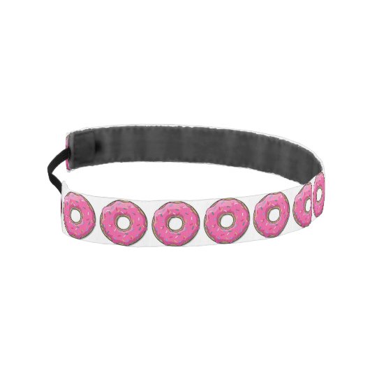 漫画のピンクドーナツはとの振りかけます アスレチックヘッドバンド (左)