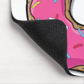 漫画のピンクドーナツはとの振りかけます マウスパッド (コーナー)