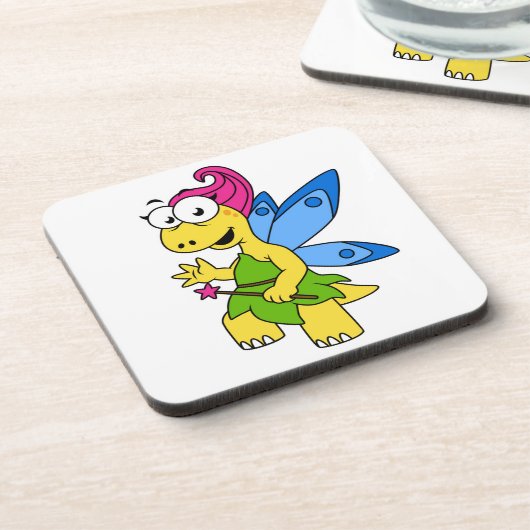 漫画のフェアユール恐竜。 コースター (左側)