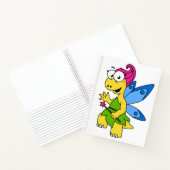 漫画のフェアユール恐竜。 ノートブック (内部)