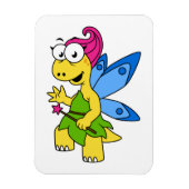 漫画のフェアユール恐竜。 マグネット (縦)