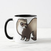 漫画のフェレット マグカップ (左)