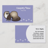 漫画のフェレット 名刺 (正面/裏面)