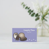 漫画のフェレット 名刺 (スタンド正面)